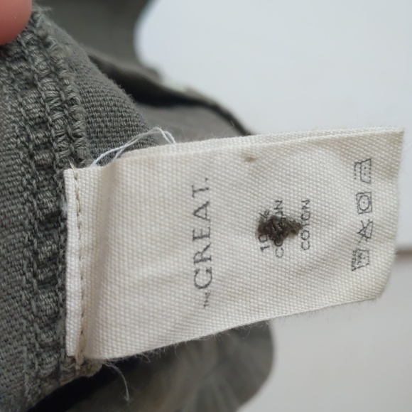 The Great Commodore Jacket - Army with Daisy - Picture 10 of 11